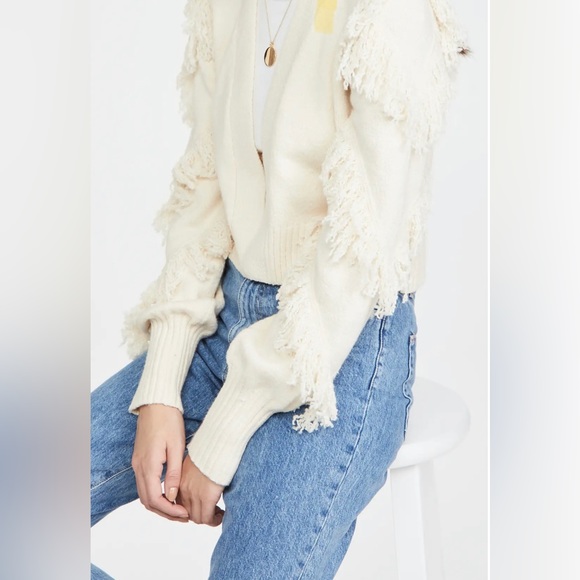 525 America Fringe Open Cardigan - Picture 4 of 6